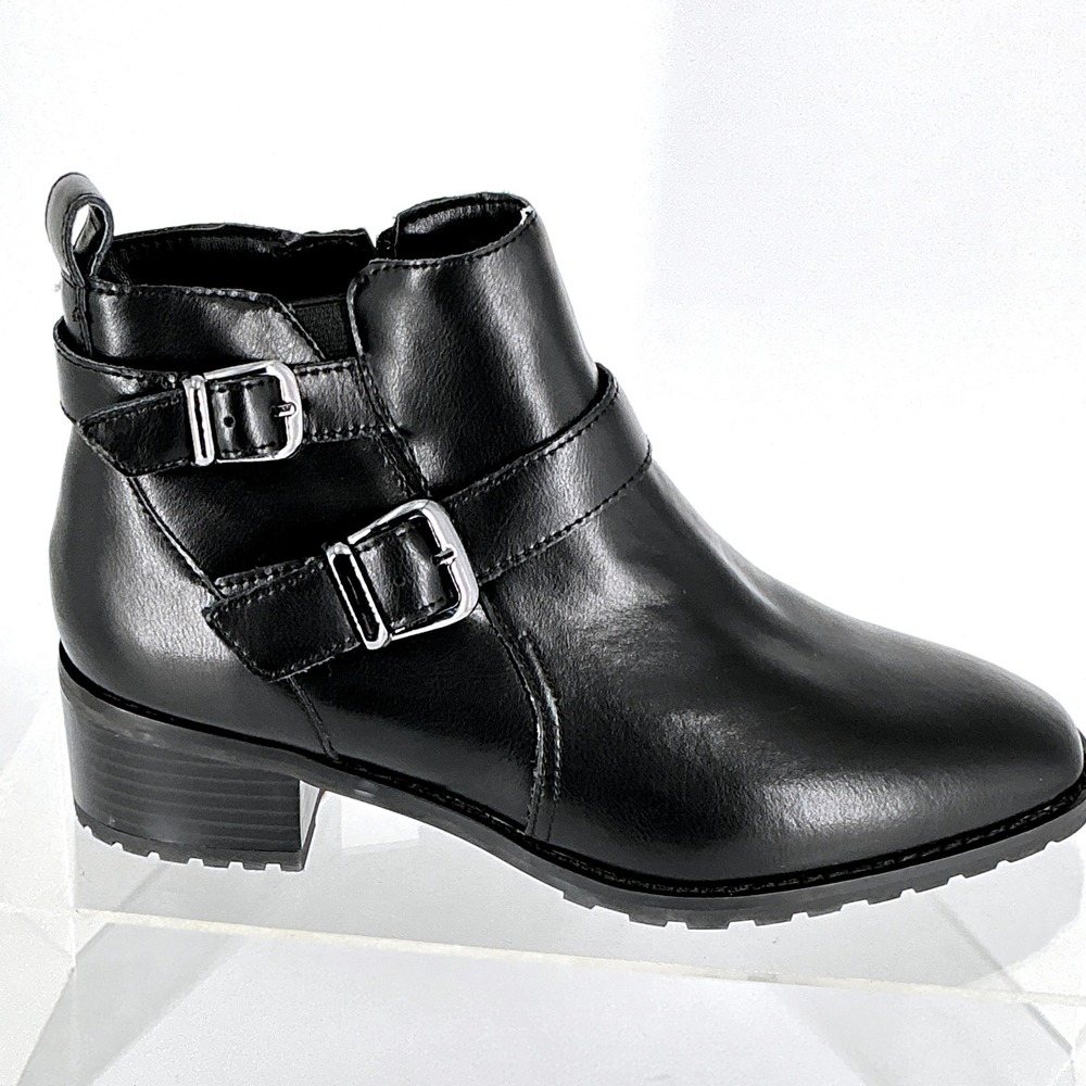 Blondo Size 8 Black Waterproof Leather Ankle Boots‎ NEW Shantel $170